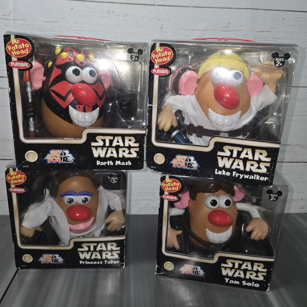 Star Wars Mr. Potato Head Collectibles Set Of 4 New - Picture 4 of 10